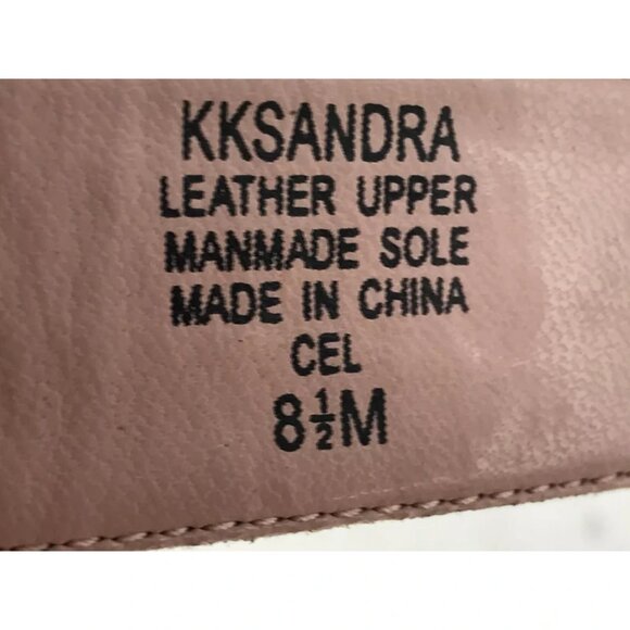 Anne Klein Womens Black Leather Open Toe‎ Slingback Stiletto Heel Size US 8.5 M - Picture 9 of 9